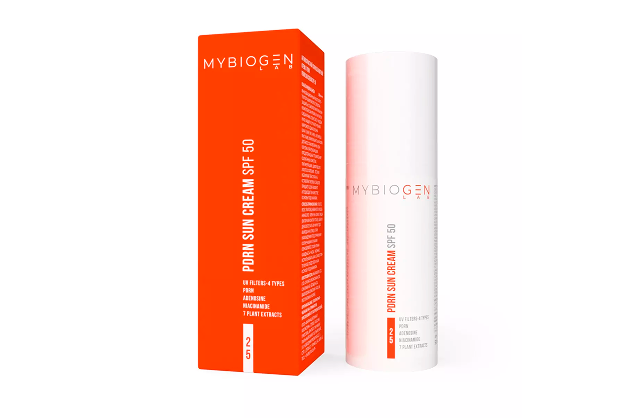 Антивозрастной солнцезащитный крем PDRN Sun Cream SPF 50